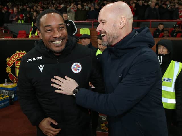 Ince enjoyed his return to Old Trafford despite the result. Credit: Getty.