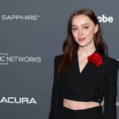  Phoebe Dynevor attends the 2023 Sundance Film Festival "Fair Play" Premiere at Library Center Theatre on January 20, 2023 in Park City, Utah. (Photo by Monica Schipper/Getty Images)