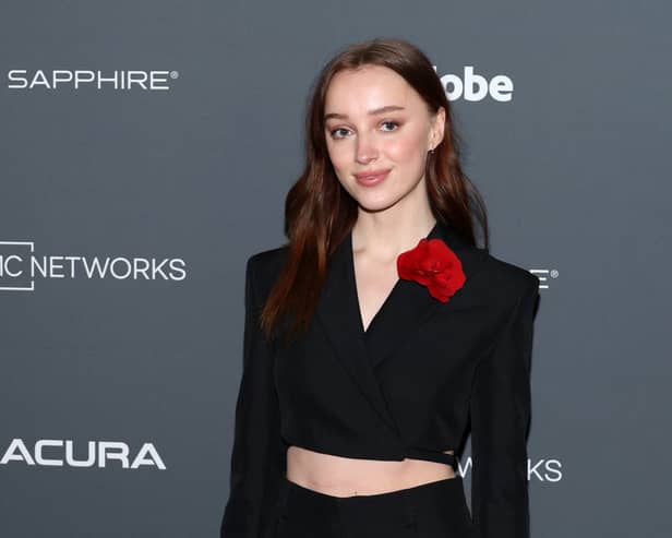 Phoebe Dynevor attends the 2023 Sundance Film Festival "Fair Play" Premiere at Library Center Theatre on January 20, 2023 in Park City, Utah. (Photo by Monica Schipper/Getty Images)