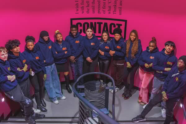 All of the young people involved in The Agency for 2023 at Contact for the panel day. Photo: Victor Oderinde - OVO Gallery