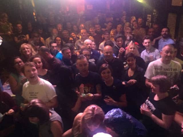 The view from the stage at the Star and Garter at a previous Mozarmy