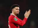 Jadon Sancho returned to the Manchester United team on Wednesday. Credit: Getty.