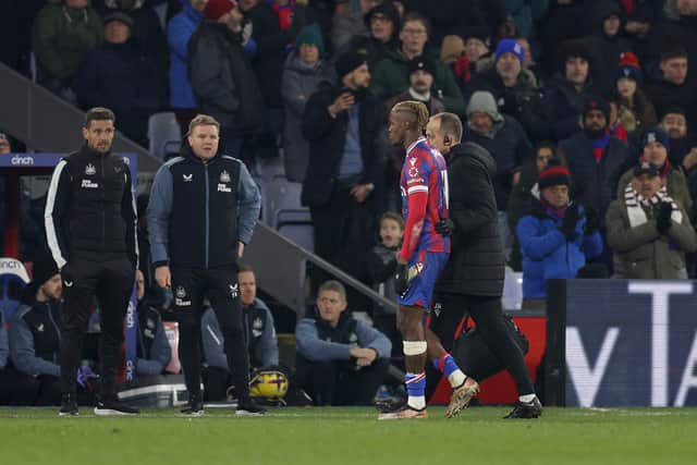 Zaha has been ruled out for Crystal Palace. Credit: Getty.