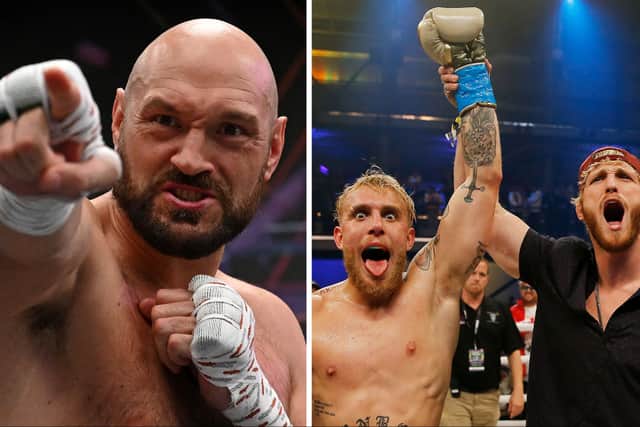Tyson Fury wants to fight Jake and Logan Paul in a tag-team boxing match with his brother Tommy.