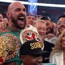 WBC World Heavyweight champion Tyson Fury. (Photo by Julian Finney/Getty Images)