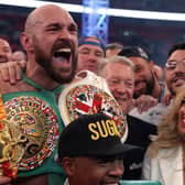 WBC World Heavyweight champion Tyson Fury. (Photo by Julian Finney/Getty Images)