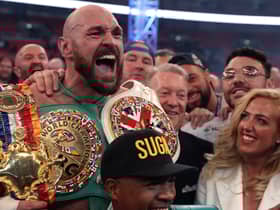 WBC World Heavyweight champion Tyson Fury. (Photo by Julian Finney/Getty Images)
