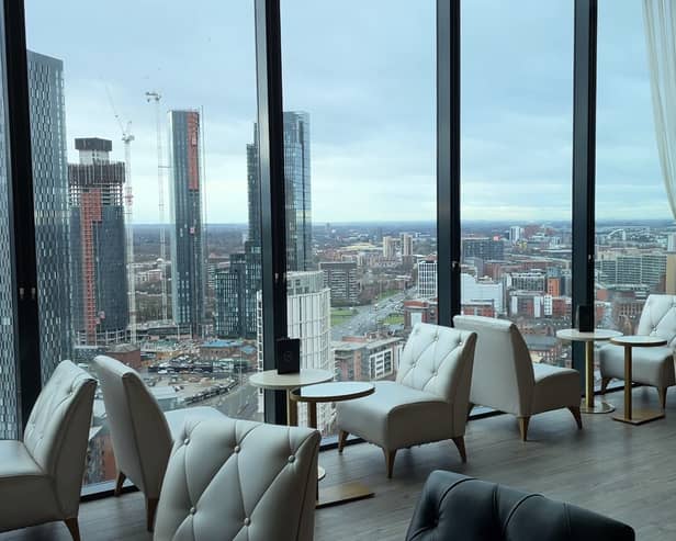 Cloud 23 bar in the Beetham Tower offers great views across Manchester