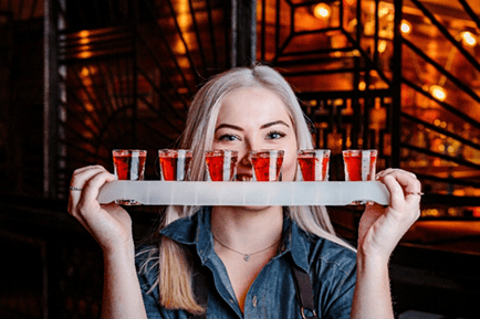 Revolution has always been a hit with revellers - partly because of the shots. 