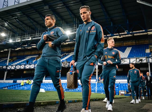 The latest team news ahead of Manchester United vs Leeds United. Credit: Getty.