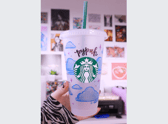 The Starbucks cup design by artist Pypah Santos (Photo: Starbucks) 