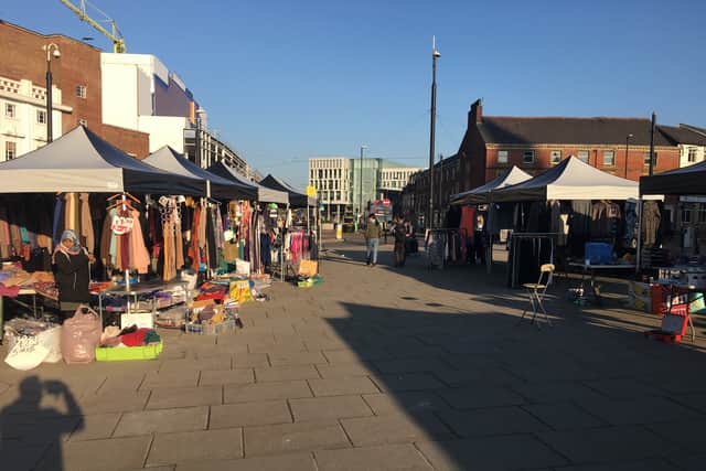 The future of Rochdale Market is currently unclear. Photo: Nick Statham
