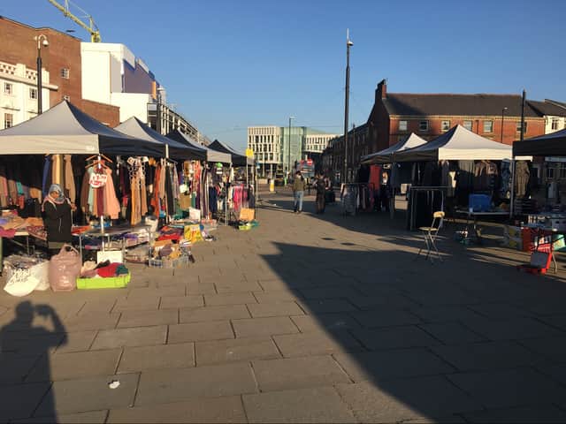 The future of Rochdale Market is currently unclear. Photo: Nick Statham