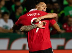 Erik ten Hag has provided more details on Anthony Martial and Antony injuries. Credit: Getty.