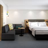 A room at the new Holiday Inn Manchester Airport