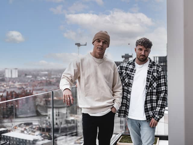 Jack Peagam and Ben Whatson, the creators of socialising app Linkup