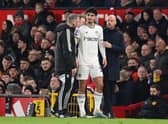 Pascal Struijk could miss Leeds United vs Manchester United through injury. Credit: Getty.