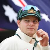 Australian captain Steve Smith looks on during day four of the Third Test match between Australia and Pakistan at Sydney Cricket Ground