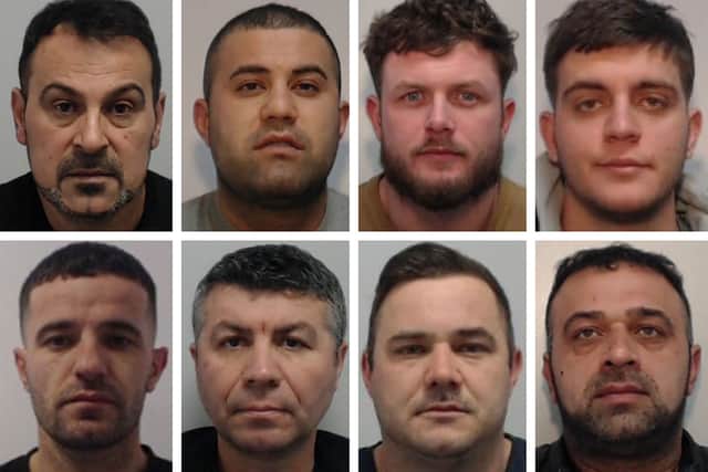 Eight men have jailed after trial in relation to the death of Christopher Hughes Credit: GMP