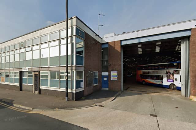 The Stagecoach depot on Hyde Road, Ardwick, near where the attack took place. Credit: Google Maps