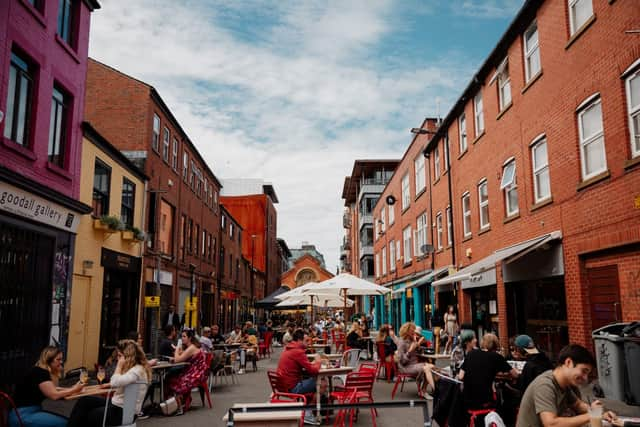 Thomas Street in the Northern Quarter Credit: Marketing Manchester