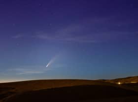 Stock image of a meteoroid