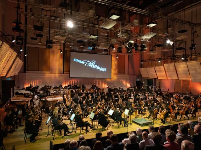 The BBC Philharmonic and The Weekend Orchestra played last year in an event that went ahead after the death of the Queen. Photo: Mark McNulty
