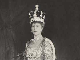Queen Mary wearing the crown which will be used during the coronation in May (Photo: Royal Family)