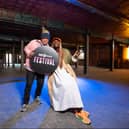 Craig Charles and Afrodeutsche launching the BBC Radio 6 Music Festival 2023 in Manchester. Photo credit: BBC