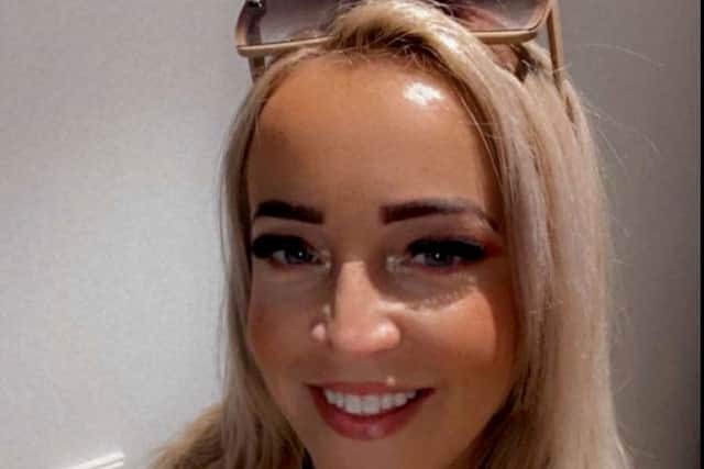 Jade Kremner was attacked during a night out in a bar in Oldham. Photo: Jade Kremner/SWNS