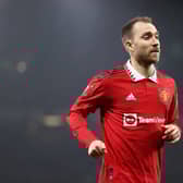 Man Utd’s Christian Eriksen. 