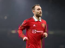 Man Utd’s Christian Eriksen. 