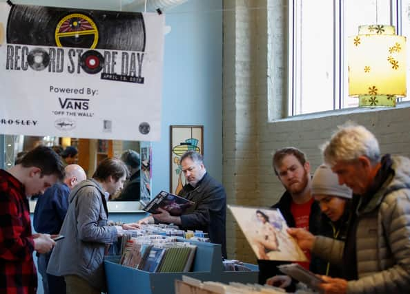 Record Store Day sees independent record shops in Manchester celebrate vinyl records.