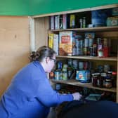 Wythenshawe Foodbank has seen its referrals more than double, with new people using the provision every day. Photo: Kenny Brown/MEN