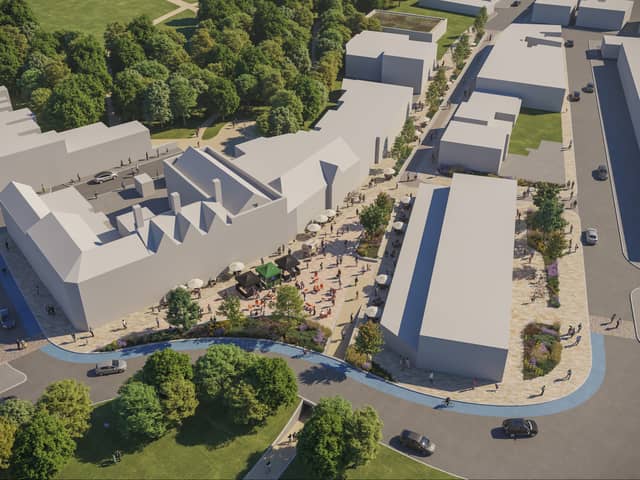 Image of how Middleton town centre could be transformed under the masterplan. Credit: Rochdale Council
