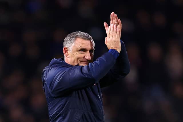 Tony Mowbray was complimentary about Bristol City. (Photo by Clive Rose/Getty Images)