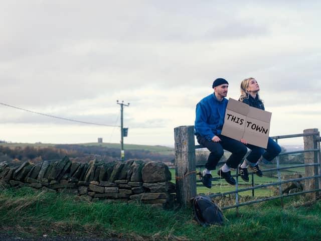 Rory Aaron and Kate Ireland are the performers in new spoken word show This Town. Photo: Audrey Albert