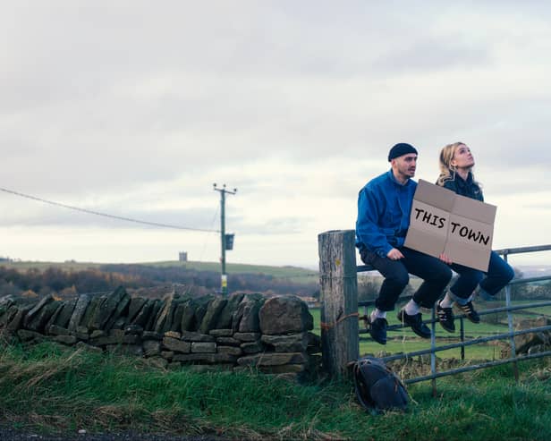 Rory Aaron and Kate Ireland are the performers in new spoken word show This Town. Photo: Audrey Albert