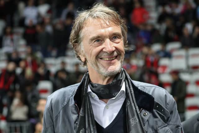 Now we turn out attention to British INEOS Group chairman and Man Utd fan Sir Jim Ratcliffe.