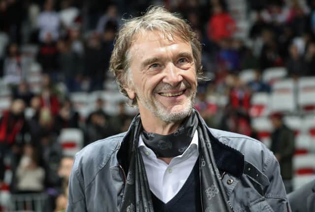 Now we turn out attention to British INEOS Group chairman and Man Utd fan Sir Jim Ratcliffe.