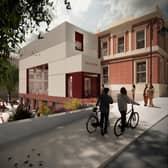 How the proposed new Oldham theatre could look. Photo: Oldham council.