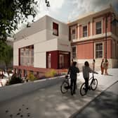How the proposed new Oldham theatre could look. Photo: Oldham council.