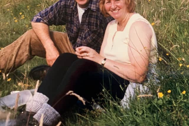 Tom Lowery and his late partner Joan Lyons.