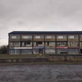 Eastford Square in Collyhurst, pictured in March 2022. Credit: LDRS.