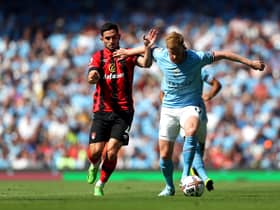 Kevin De Bruyne is a doubt for Saturday’s game. Credit: Getty.