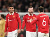 Erik ten Hag feels Manchester United’s win over Barcelona shows they can beat anyone. Credit: Getty.