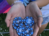 The blue Billy Chips that will be available at participating Central Co-op stores - Credit: Billy Chip