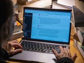 The ChatGPT artificial intelligence software, which generates human-like conversation.