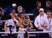 Tommy Fury secured a split decision victory against Jake Paul. (Getty Images)
