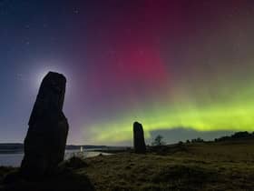 Aurora taken from Isle of Skye on Sunday, February 26 2023. Taken between 10pm and 11.30pm at Kensaleyre.